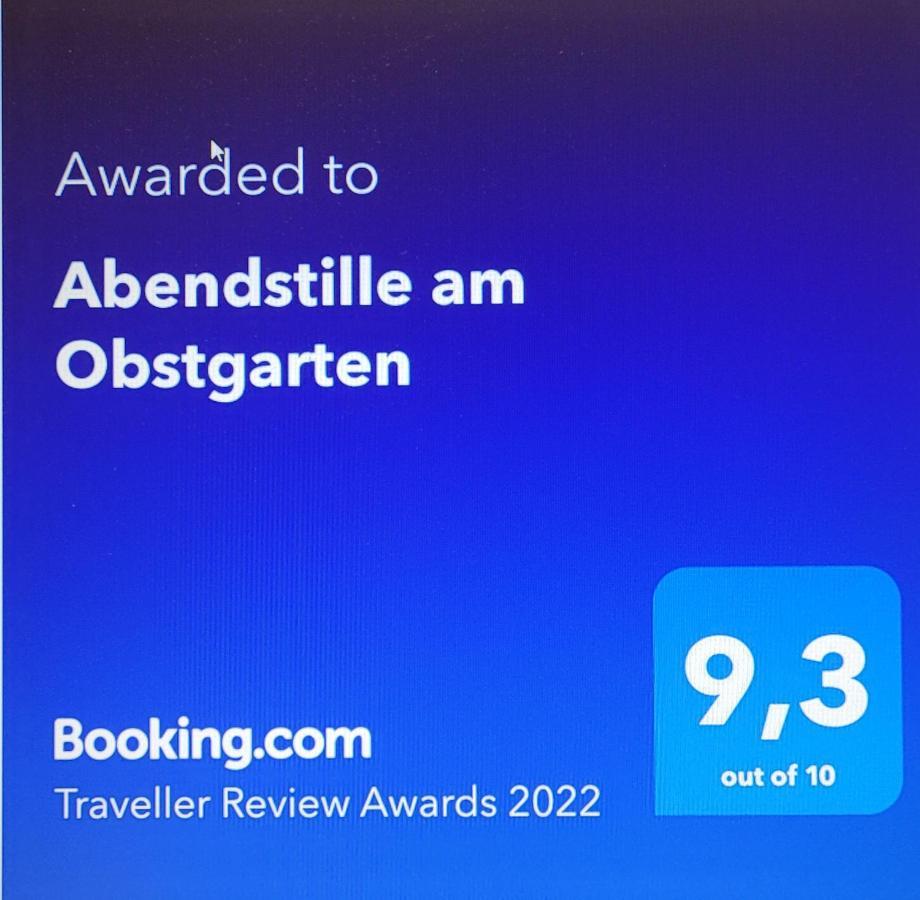 Abendstille am Obstgarten Zapfendorf Eksteriør billede